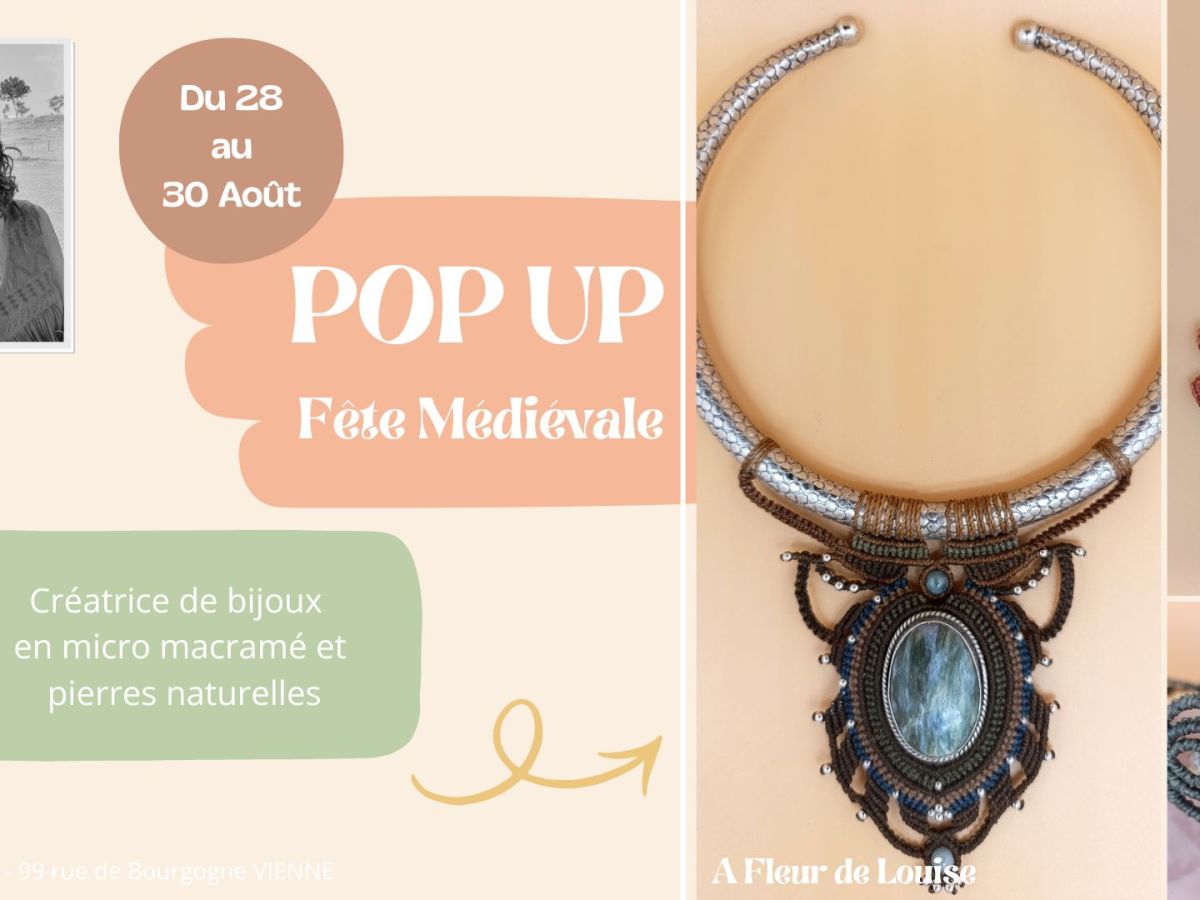 ✨ UNE CRÉATRICE INVITÉE POUR UN POP-UP EXCEPTIONNEL !&nbsp;✨